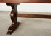 Country French Oak Farmhouse Trestle Dining Table
