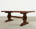 Country French Oak Farmhouse Trestle Dining Table