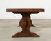 Country French Oak Farmhouse Trestle Dining Table