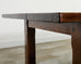 Monumental Country French Walnut Farmhouse Trestle Dining Table