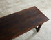 Country English Provincial Oak Farmhouse Trestle Dining Table