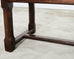 Country English Provincial Oak Farmhouse Trestle Dining Table