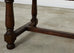 Country English Provincial Oak Farmhouse Trestle Dining Table