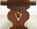 Country French Provincial Oak Trestle Farmhouse Dining Table 8 Ft