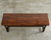 Country English Provincial Oak Farmhouse Trestle Dining Table