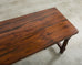 Country English Provincial Oak Farmhouse Trestle Dining Table