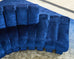 De Sede DS-600 Non Stop Modular Blue Velvet Sofa 38 Elements