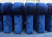 De Sede DS-600 Non Stop Modular Blue Velvet Sofa 38 Elements