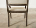 Set of Eight Dennis and Leen Neoclassical Style Painted Armchairs