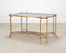 Dennis & Leen Chinoiserie Iron Gilt Tall Tray Cocktail Table