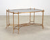 Dennis & Leen Chinoiserie Iron Gilt Tall Tray Cocktail Table
