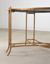 Dennis & Leen Chinoiserie Iron Gilt Tall Tray Cocktail Table