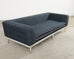Midcentury Roche Bobois Style Denim Platform Sofa
