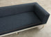 Midcentury Roche Bobois Style Denim Platform Sofa