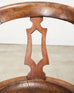 19th Century English Victorian Swivel Captains Desk Chair