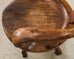 19th Century English Victorian Swivel Captains Desk Chair