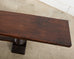 Pair of Charles Dudouyt Attributed French Oak Corkscrew Benches