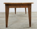 Weathered Country French Provincial Style Pine Harvest Dining Table