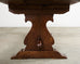 19th Century Country French Oak Farmhouse Trestle Dining Table