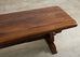 19th Century Country French Oak Farmhouse Trestle Dining Table