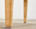 John Hutton for Donghia Block Island Rattan Cane Dining Chair