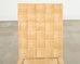 Set of John Hutton for Donghia Block Island Cane Dining Chairs