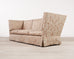 Donghia Shelter-Arm Sofa Fortuny Style Damask Champagne Fabric