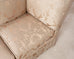 Donghia Shelter-Arm Sofa Fortuny Style Damask Champagne Fabric