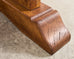 French Provincial Oak Country Farmhouse Trestle Dining Table