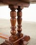 Country French Provincial Style Oak Farmhouse Trestle Dining Table