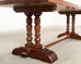 Country French Provincial Style Oak Farmhouse Trestle Dining Table