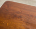 Country French Provincial Oak Double Trestle Dining Table 7 Ft