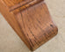 French Provincial Oak Country Farmhouse Trestle Dining Table