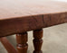 Country French Provincial Style Oak Farmhouse Trestle Dining Table