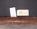 Country English Style Distressed Leather and Walnut Sofa