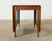 19th Century Federal Style Mahogany Drop Leaf Dining Table