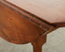 Louis XVI Style Fruitwood Drop Leaf Dining Table or Console