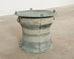 Southeast Asian Bronze Rain Drum Drinks Table with Verdigris