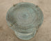 Southeast Asian Bronze Rain Drum Drinks Table with Verdigris