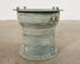 Southeast Asian Bronze Rain Drum Drinks Table with Verdigris