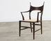 Set of Four Antler Dining Chairs by Edward Wormley for Dunbar