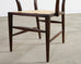 Set of Four Antler Dining Chairs by Edward Wormley for Dunbar