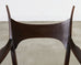 Set of Four Antler Dining Chairs by Edward Wormley for Dunbar