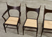 Set of Four Antler Dining Chairs by Edward Wormley for Dunbar