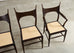 Set of Four Antler Dining Chairs by Edward Wormley for Dunbar