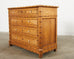 English Aesthetic Movement Faux Bamboo Marble Top Chest