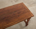 Country English Provincial Oak Farmhouse Trestle Dining Table