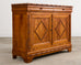 English Aesthetic Movement Faux Bamboo Marble Top Buffet Sideboard