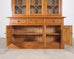 Country English Georgian Pine Bookcase Astragal Glazed Doors