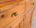 Country English Georgian Pine Bookcase Astragal Glazed Doors